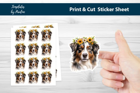Australian Sheph Printable Sticker Sheet Review