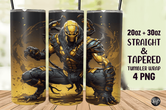 Cartoon Man in a Garment Tumbler Wrap Review