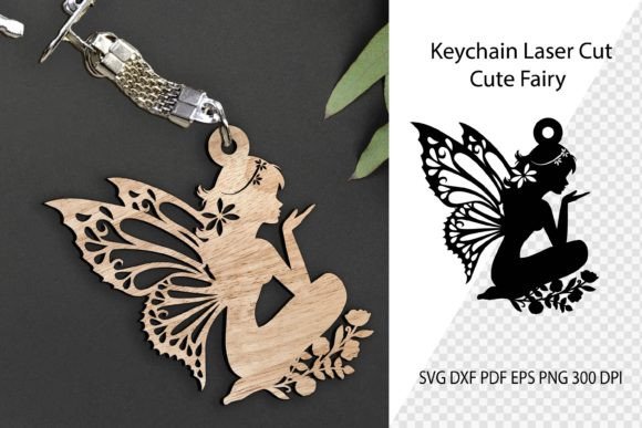 Fairy Laser Cut Keychain SVG Review