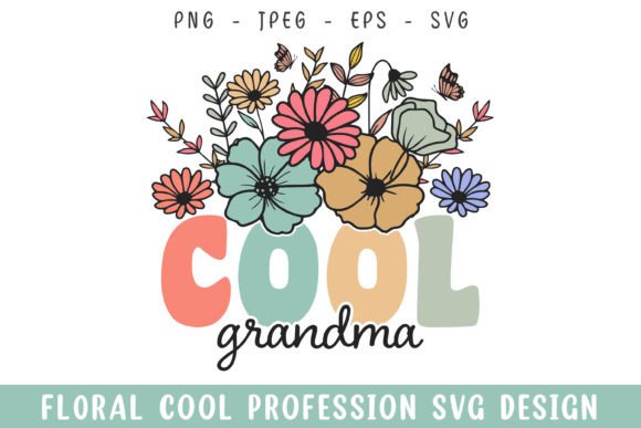 Floral Cool Grandma Vintage Colorful Embroidery Review